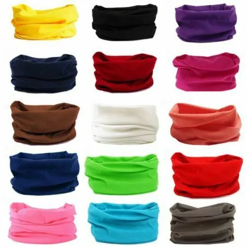 10 Packs! Solid Colours
