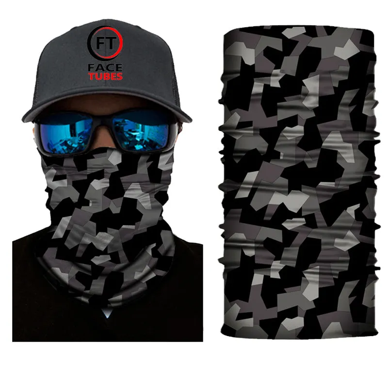 Black Blocks Face Tubes