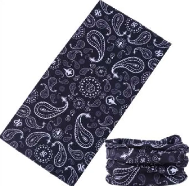 Black Spiral Face Shields