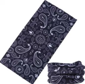 Black Spiral Face Shields