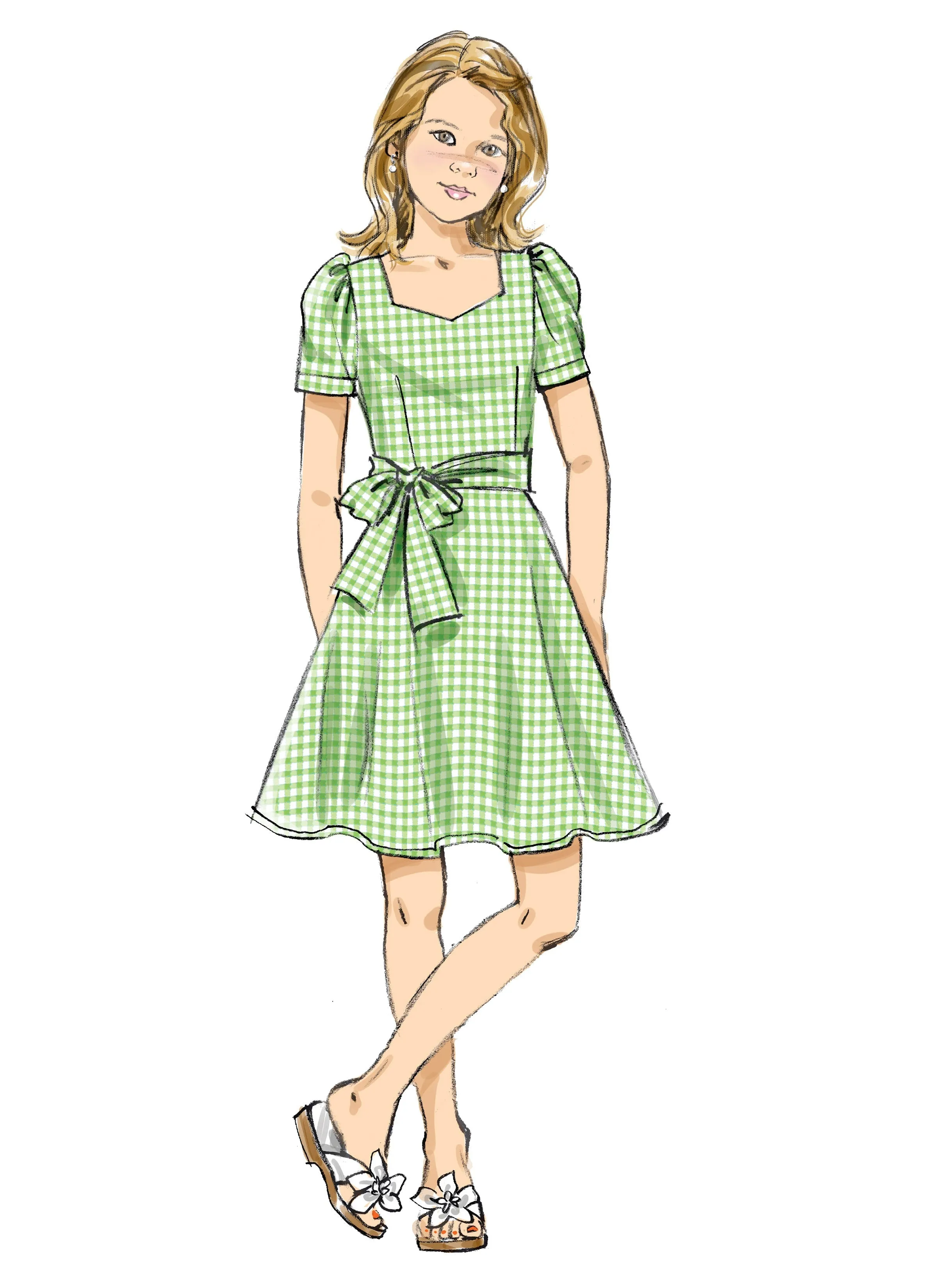 Butterick 6888 Girl's Jumpsuit and Romper sewing pattern