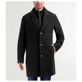 Cole Haan Signature Ribbed Bib Wool Blend Coat (3 COLORS)