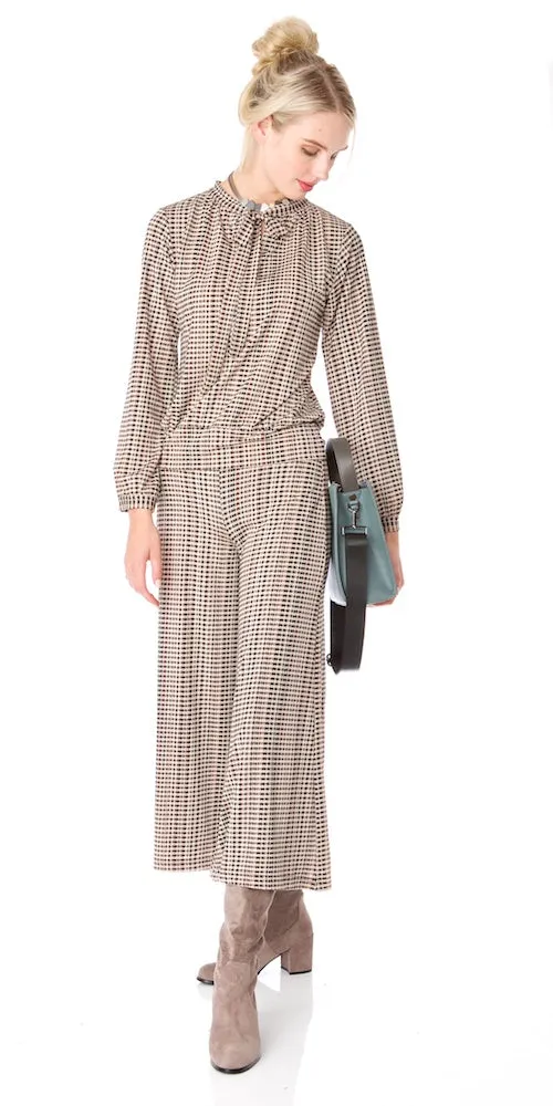 Duchess Blouse, english check