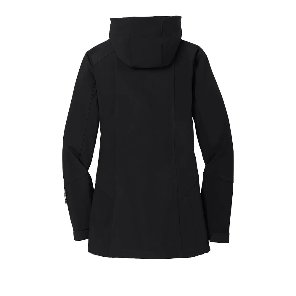 Eddie Bauer® Women's Hooded Soft Shell Parka - Black
