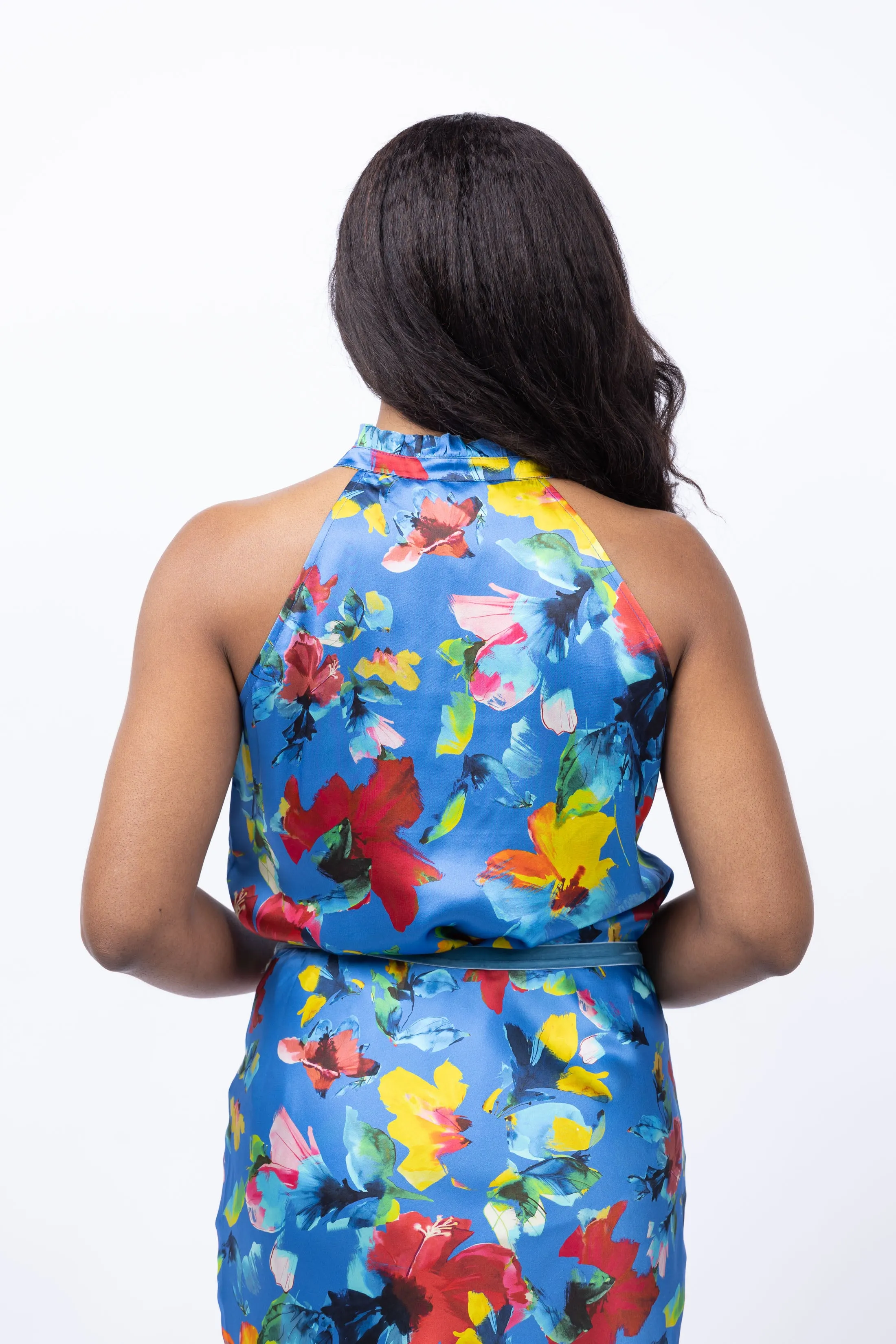 go> by go silk Go Scuba Printed Tank in WB BL Yonder SM