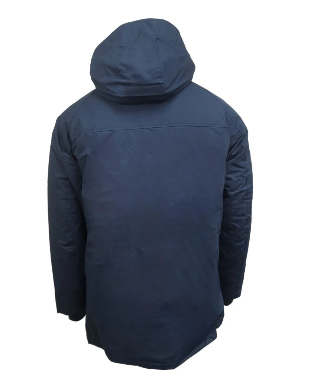 HoodLamb Men's Navy Hemp 2-1 Parka with Vest 420 MWJ007 NWT