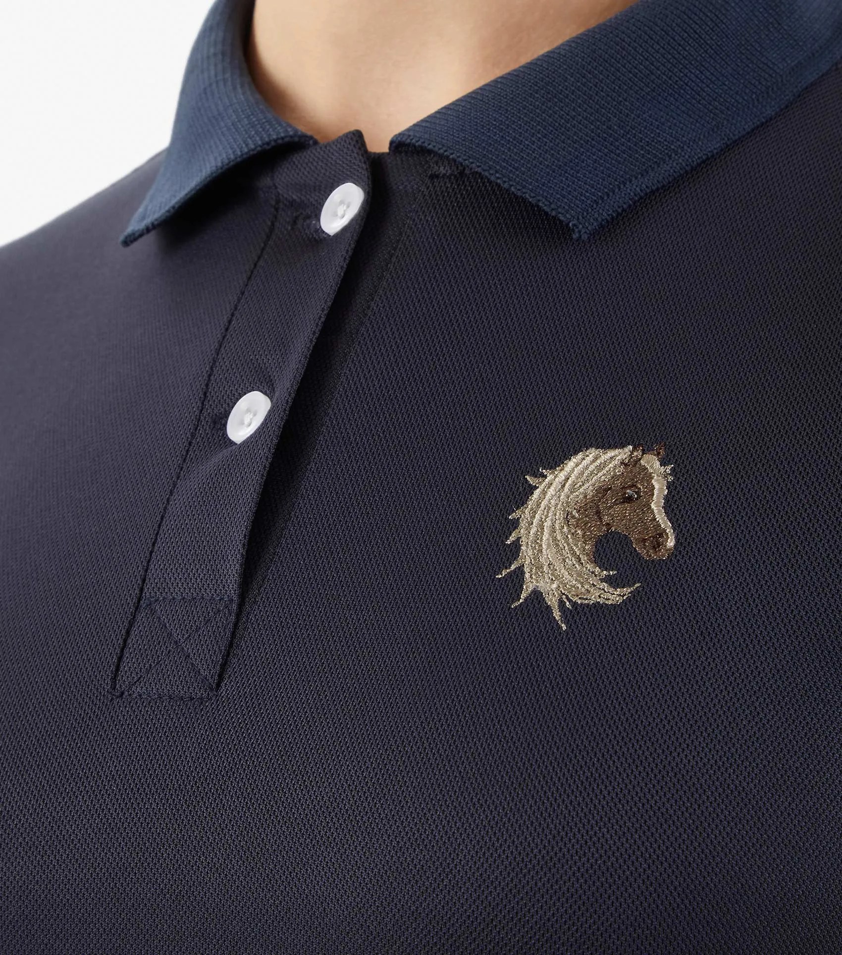 Junior Unisex Riding Polo Shirt