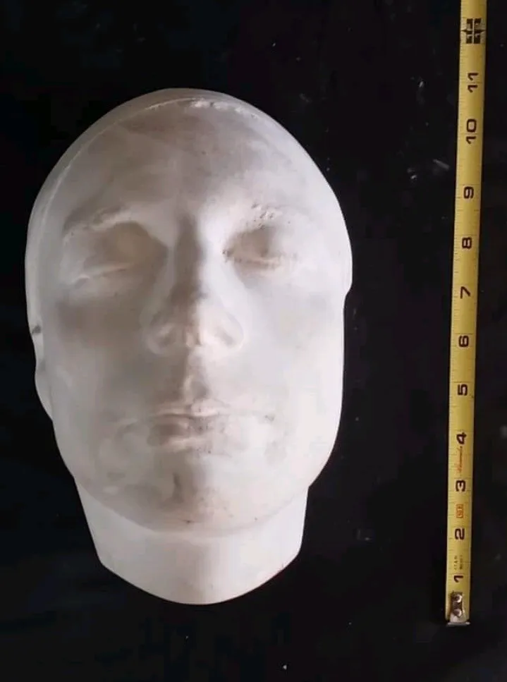 (Resin) John Keats Death Cast Life Mask Death Cast