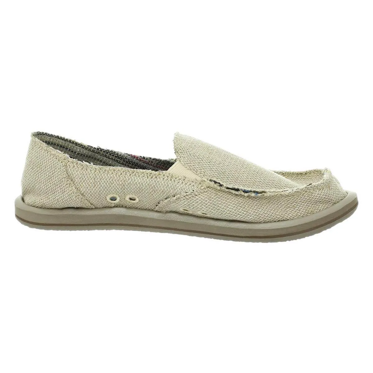 Sanuk Women's Slip-on - Donna Hemp Sidewalk Surfers Natural | SWF1160-NAT