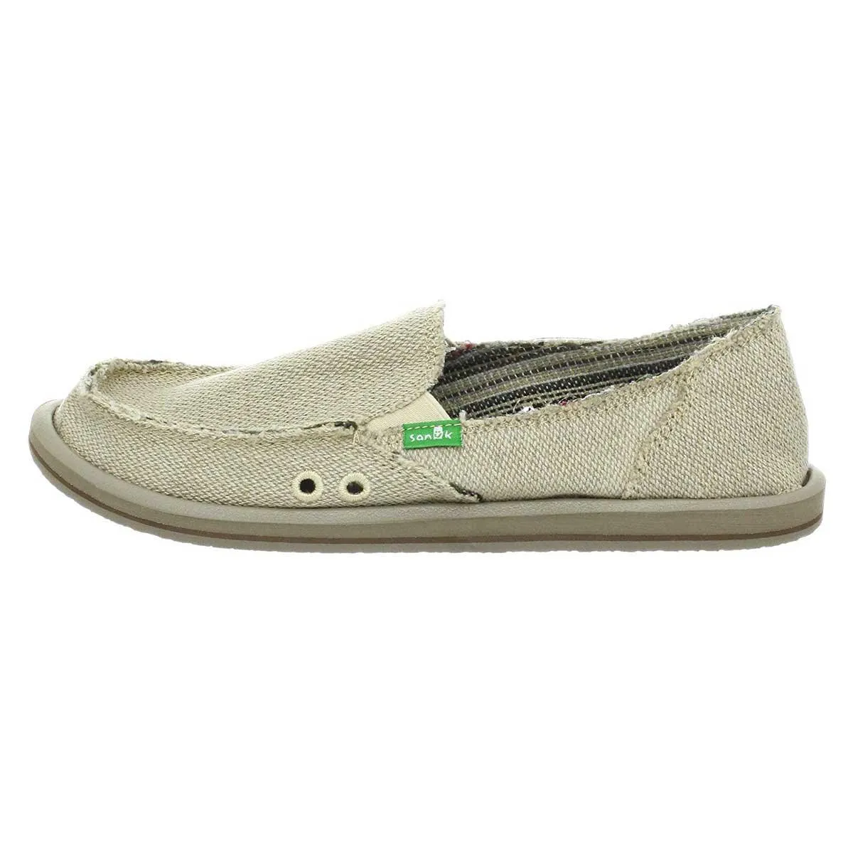 Sanuk Women's Slip-on - Donna Hemp Sidewalk Surfers Natural | SWF1160-NAT
